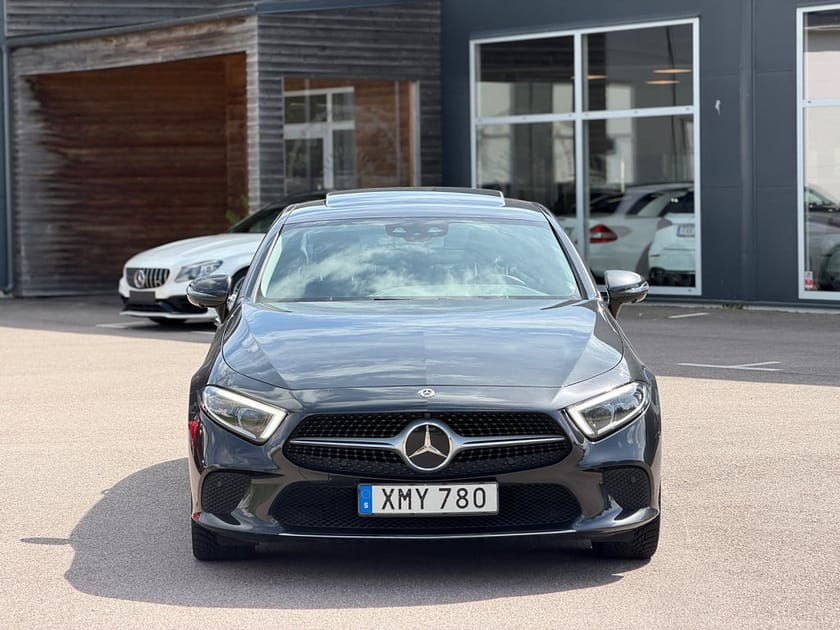 Bild 3 av Mercedes-Benz CLS 350 d 4MATIC Taklucka Burmester 360 kamera Skinn