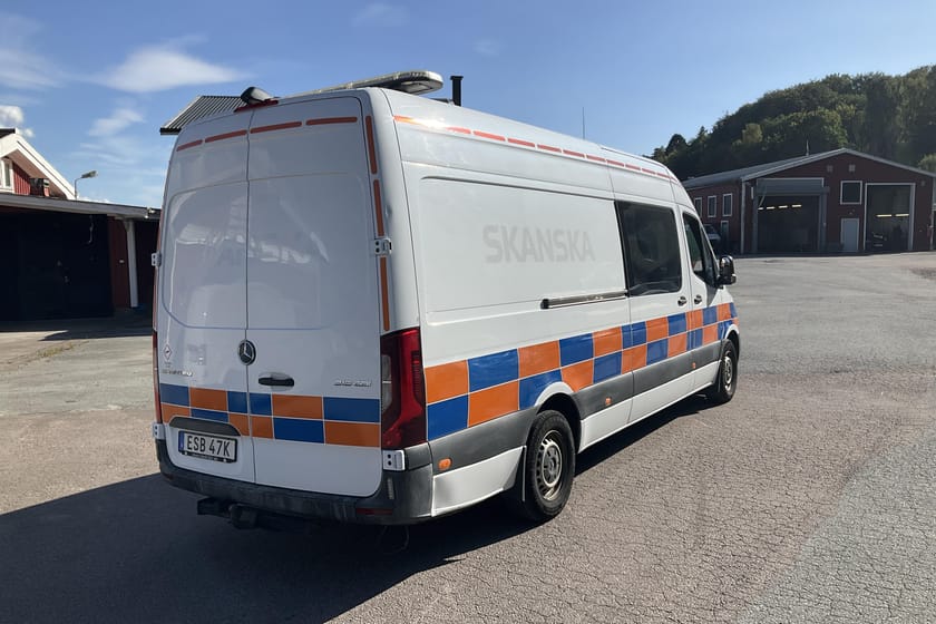 Bild 3 av Mercedes-Benz Sprinter 316 CDI Panel Van Skåp (163hk) 5-sits Dubbelhytt
