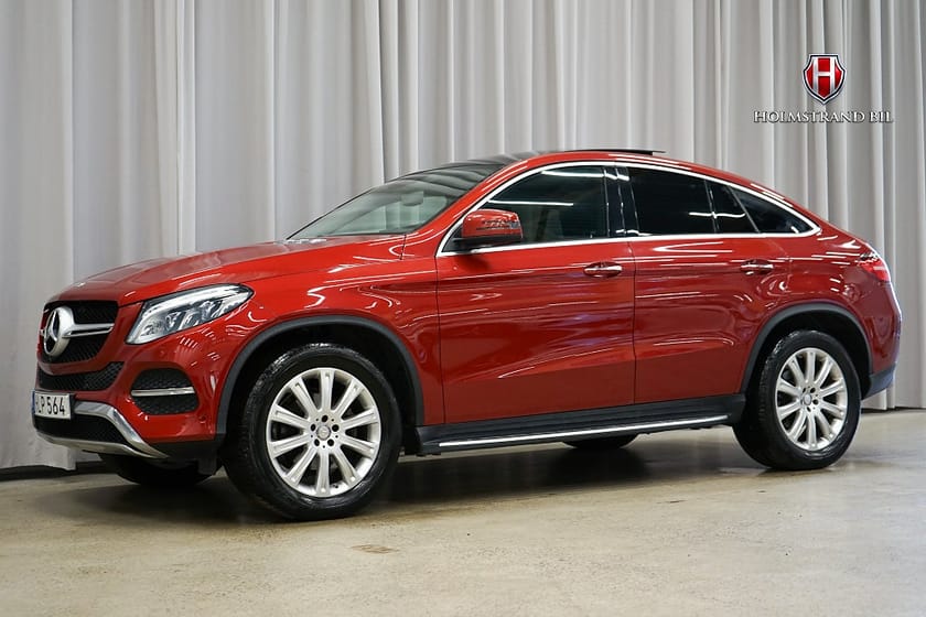 Bild 3 av Mercedes-Benz GLE 350 d 4MATIC Coupé Pano Drag 360 Luftfjädr Läder GPS