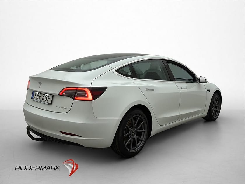 Bild 5 av Tesla Model 3 Long Range AWD Autopilot Drag Ljus interiör