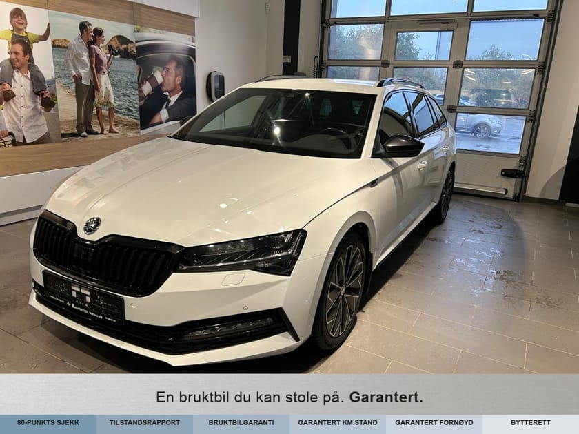 Bilde 2 av Škoda Superb Stasjonsvogn Sup3fl stv sportl d2004x4dsg