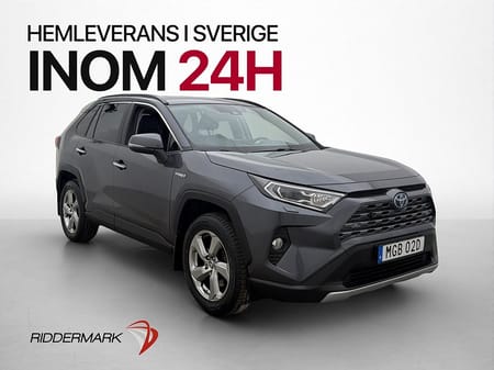 Toyota RAV4 Hybrid AWD-i 222hk Executive Drag Läder Kamera