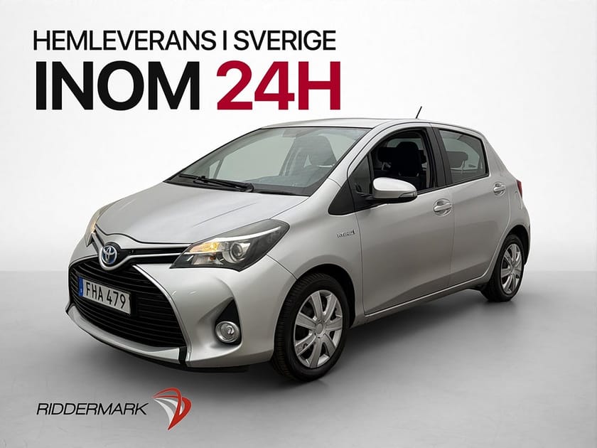 Bild 3 av Toyota Yaris Hybrid 101hk Active M&K-Värm Kamera Låg-Skatt