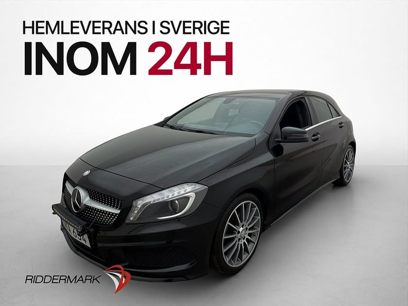 Bild 1 av Mercedes-Benz A 180 A180 AMG Line LED-Ramp Halvskinn Farthållare