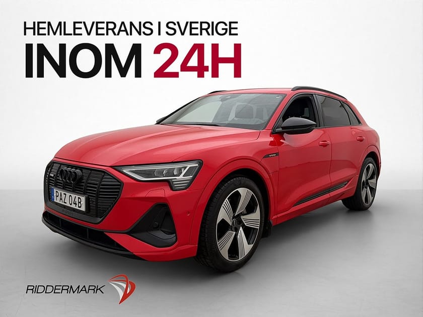 Bild 4 av Audi e-tron 55 quattro S line Luftfjädring Drag Kamera 21"