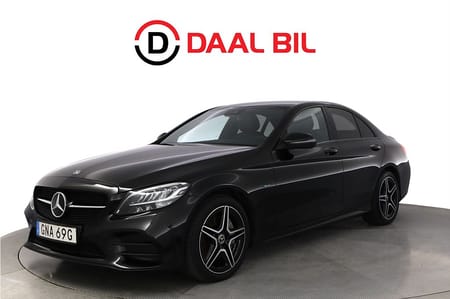 Mercedes-Benz C 300 e 300e 320HK AMG-LINE BURM® COCKPIT P-VÄRM DRAG B-KAM NAV