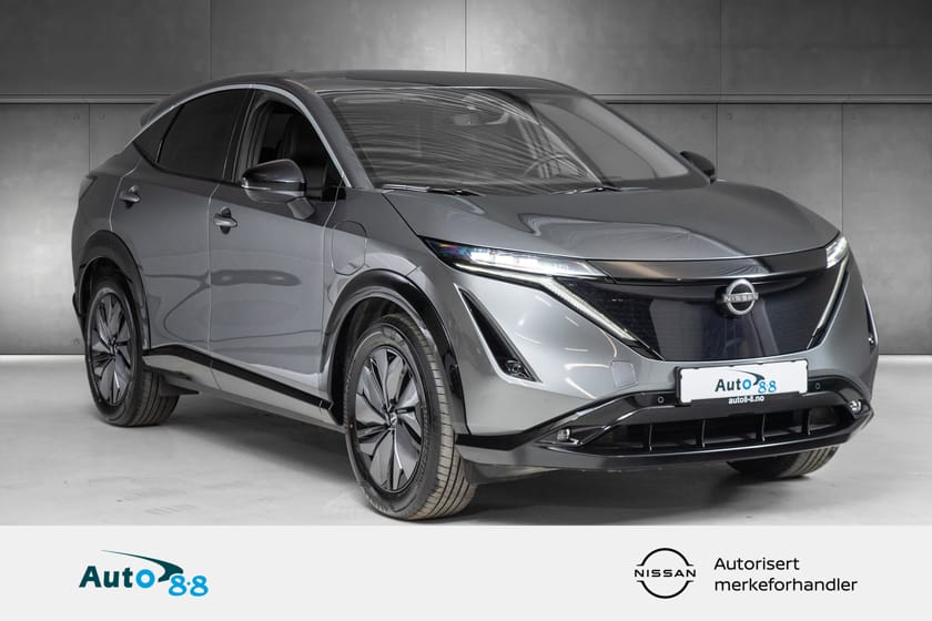 Bilde 1 av Nissan Ariya 63 /BRUKTBILKAMPANJE/ACC/360*KAMERA/VARMEPUMPE/NAVI/DAB+/