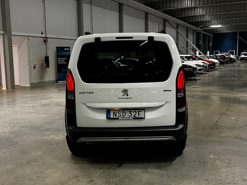 Bild 4 av Peugeot Rifter Lång 7-sits 1.5 BlueHDi EAT GT-Line