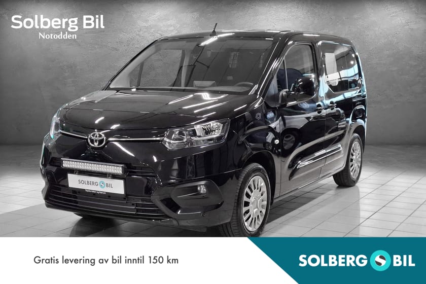 Bilde 1 av Toyota ProAce City 1,5D 131Hk/L1/Automat/Ekstralys/Webasto/2Skyvedører++