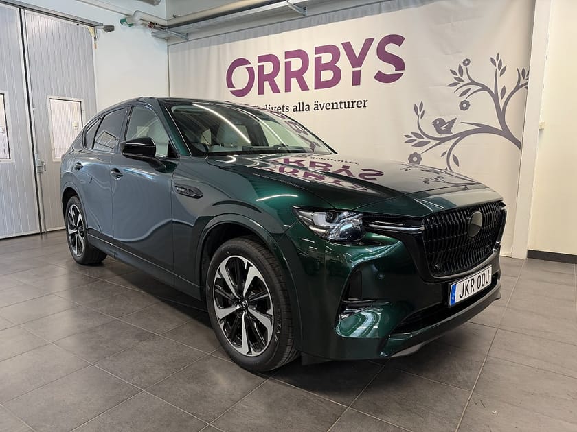 Bild 1 av Mazda CX-60 PHEV Takumi Glastak Bose Drag Helfolierad+PPF Unik