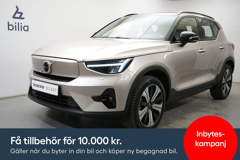 Bild 1 av Volvo XC40 Recharge Plus Edition, Dragkrok, Förarstol elmanövrerad, Navigation