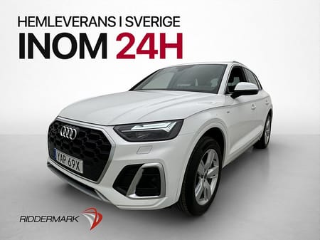 Audi Q5 55 TFSI e quattro Q S-Line MOMS Drag CarPlay Farthållare
