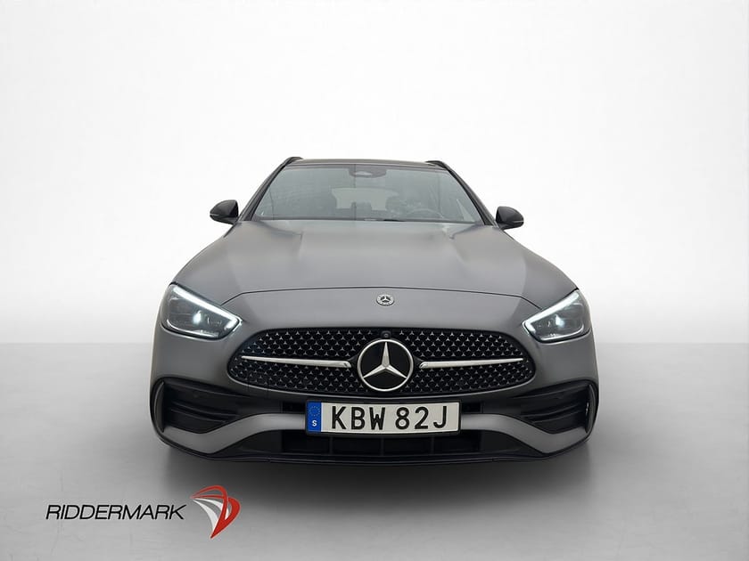 Bild 2 av Mercedes-Benz C 300 T e C300 313hk AMG Cockpit Pano 360° Drag Navi
