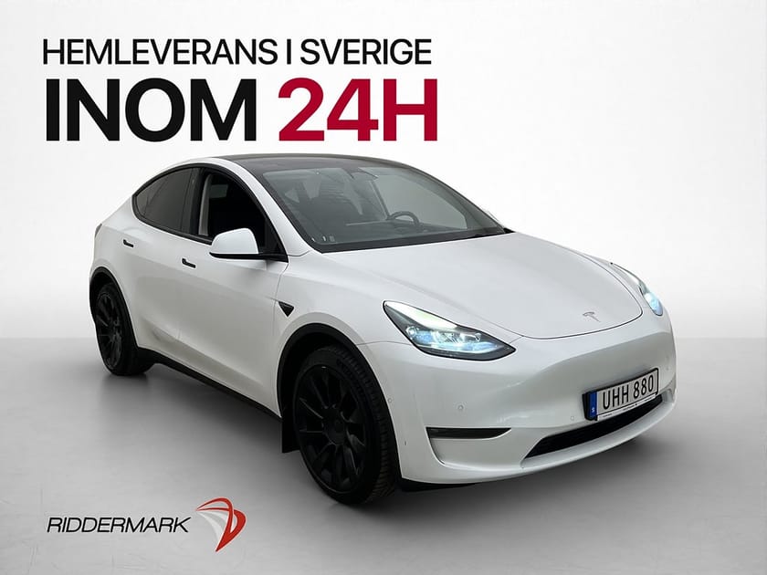 Bild 1 av Tesla Model Y Long Range AWD Svensksåld Panorama