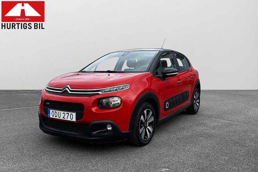 Bild 1 av Citroën C3 1.2 PureTech 110hk Shine Carplay K-Rem bytt