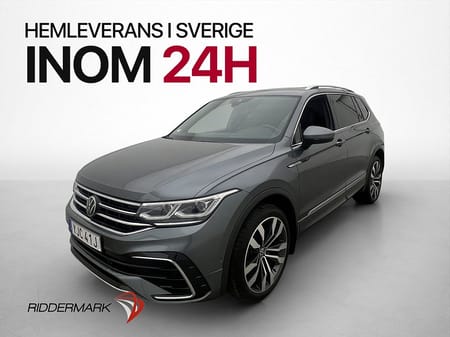 Volkswagen Tiguan Allspace 5-sätes R-Line Kamera Drag CarPlay Adapt