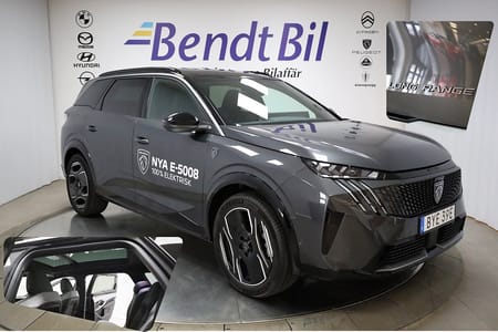 Peugeot E-5008 Long Range 7-sitsig Drag Panoramatak 660 km räckvidd