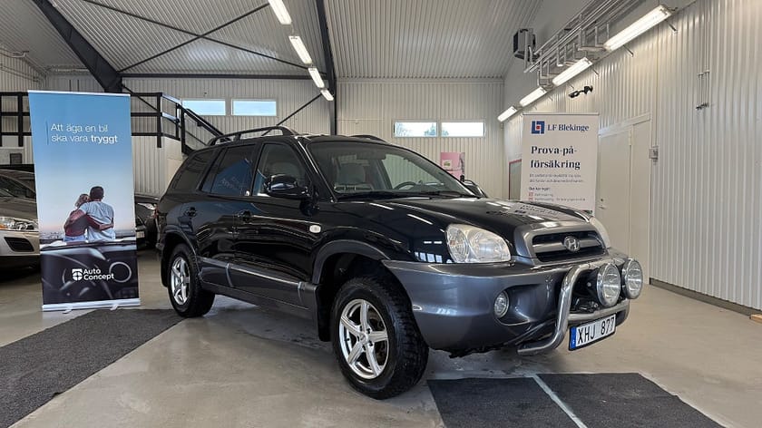 Bild 1 av Hyundai Santa Fe 2.4 4WD Manuell, 145hk, Nyservad, Nybesiktad