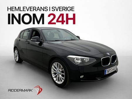 BMW 125d 125 218hk P-Sensorer Dragkrok Farthållare 0,49l/mil