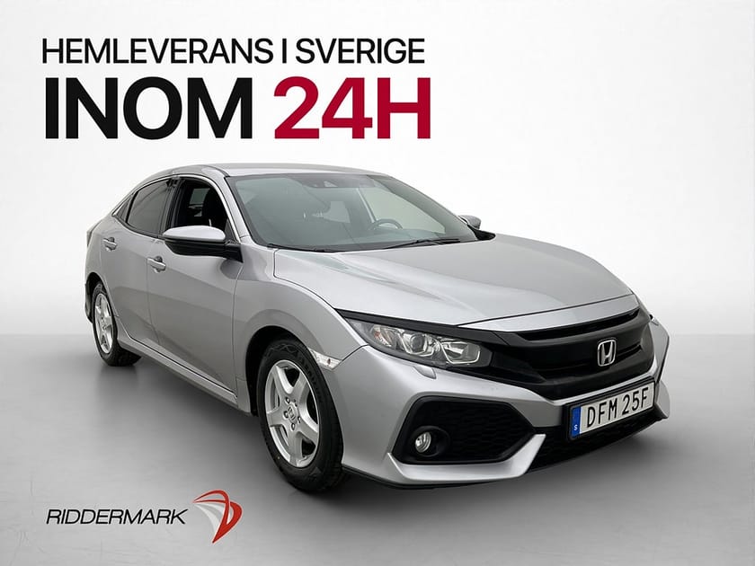 Bild 1 av Honda Civic 126hk Elegance Kamera Navi Bluetooth