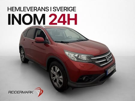 Honda CR-V 2.2 i-DTEC 4WD Lifestyle Halvskinn Kamera Drag