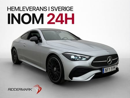 Mercedes-Benz CLE 300 4MATIC Coupé 4M 258hk AMG Panorama Burmester 360°