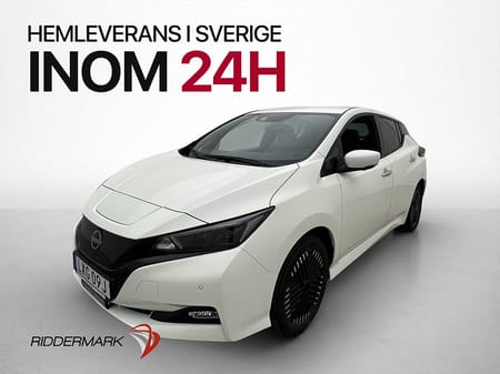 Nissan Leaf e+ 217hk N-Connecta MOMS 360° Navi Adaptiv-Fart