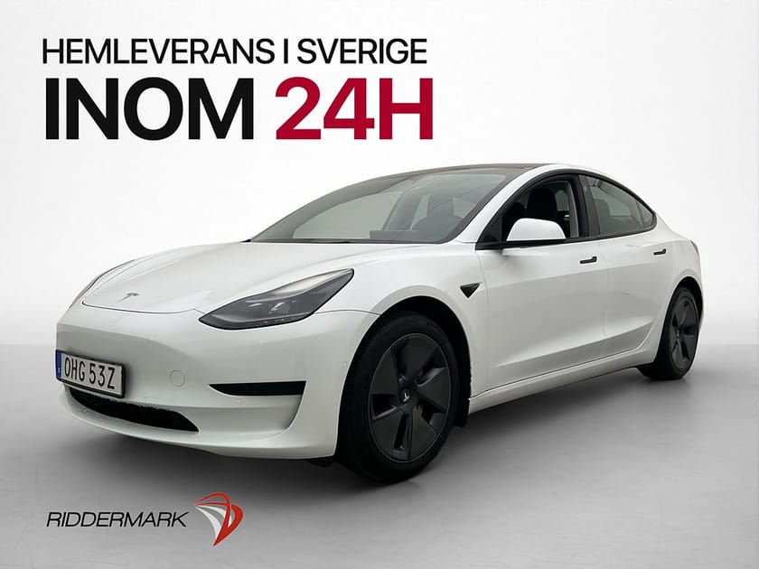 Bild 4 av Tesla Model 3 Standard Range Plus Pano Kamera Värmepump