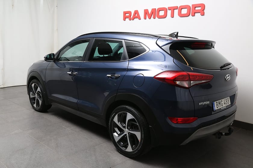 Bild 5 av Hyundai Tucson 1,6 T-GDI 177hk Premium AWD Aut Pano Skinn Motorv Drag
