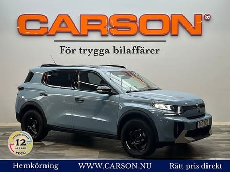 Citroën C3 Aircross Hybrid 145 e-DSC Carplay Backkamera Eluppvärmd Framruta