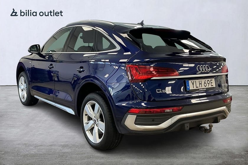 Bild 4 av Audi Q5 55 Sportback TFSI e quattro S Tronic S line B-kam Drag