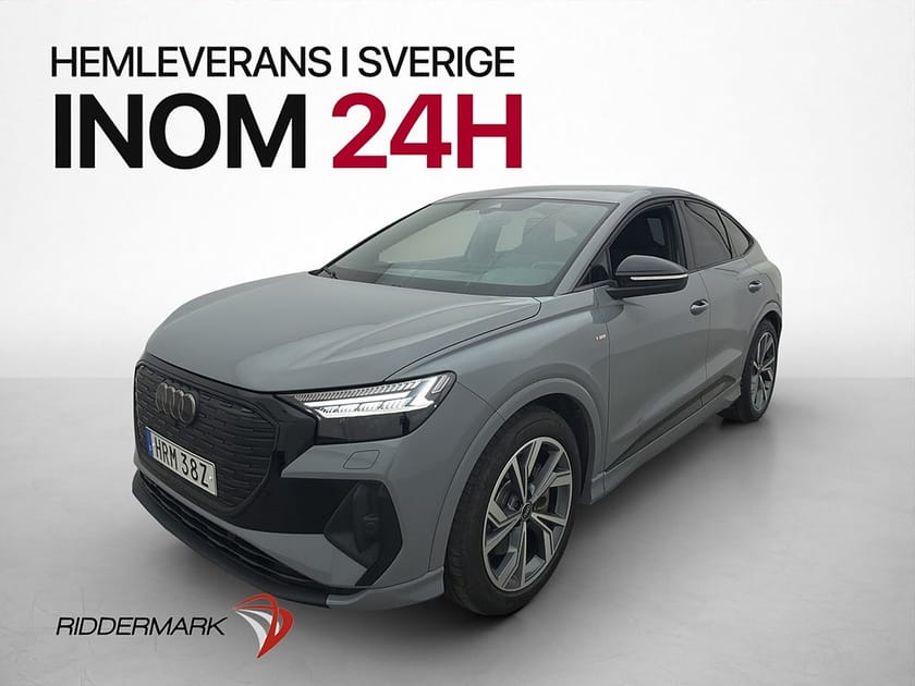 Bild 4 av Audi Q4 50 Sportback e-tron quattro S-Line Drag Kamera Sonos