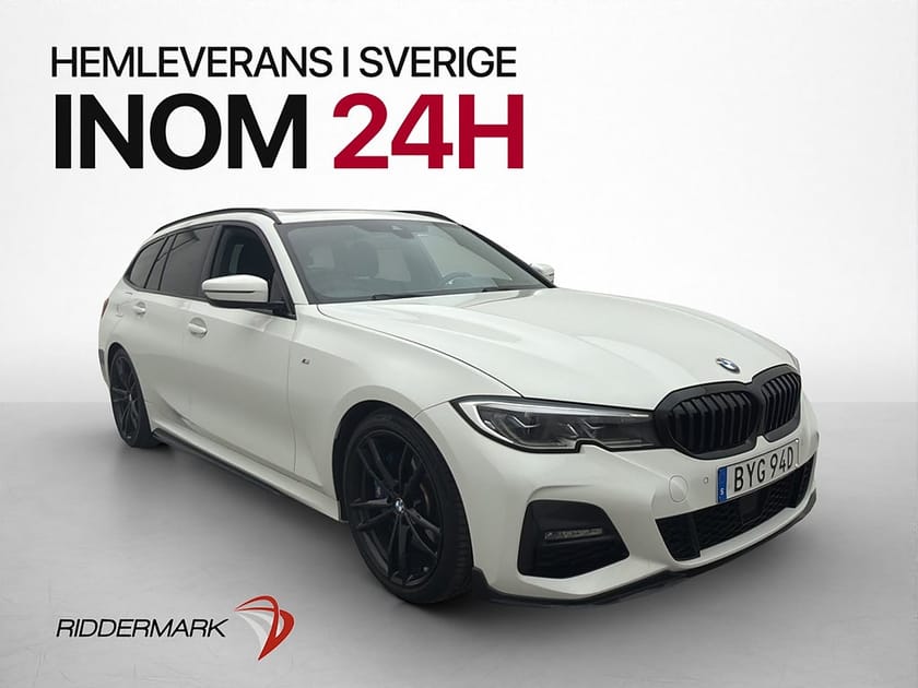 Bild 1 av BMW 330e xDrive Touring 330 M Sport Cockpit Pano H/K HuD Skinn Moms