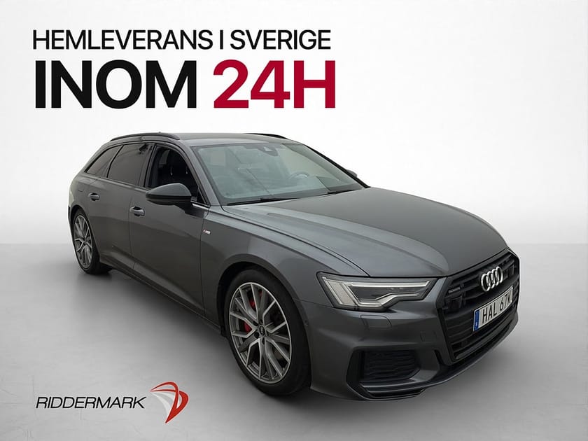 Bild 1 av Audi A6 Avant 55 TFSI e quattro S Line Skinn Kamera 4-Zon Drag