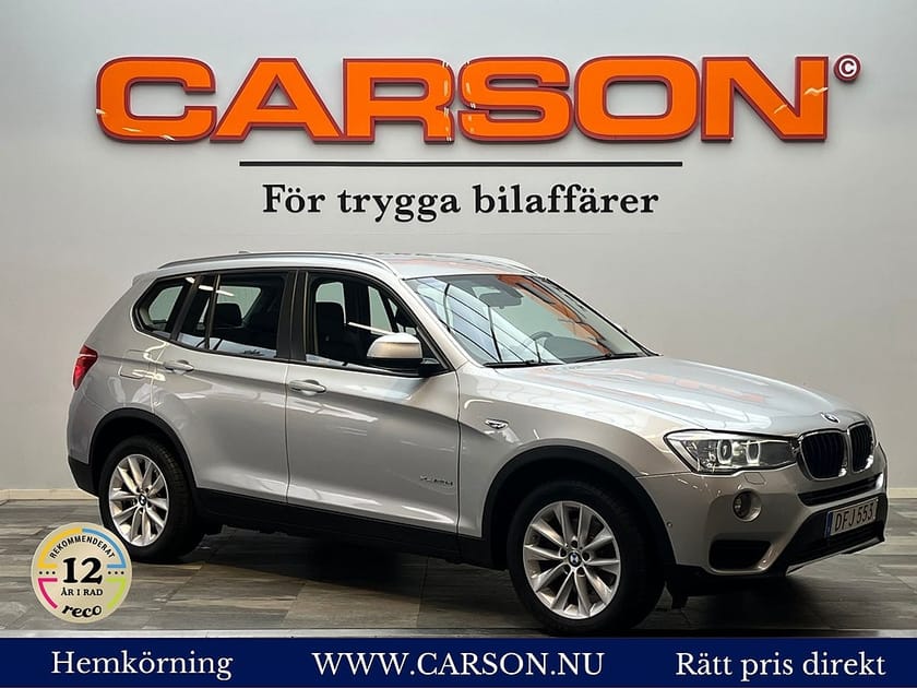 Bild 1 av BMW X3 xDrive20d Steptronic HiFi P-sensorer Värmare Drag