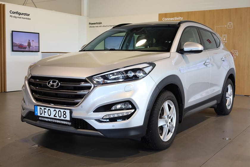 Bild 1 av Hyundai Tucson 1.6 T-GDI AWD DCT ComfortPlus Pano Kamera Navi