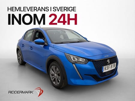 Peugeot e-208 136hk Allure Panorama CarPlay P-Sensorer Navi