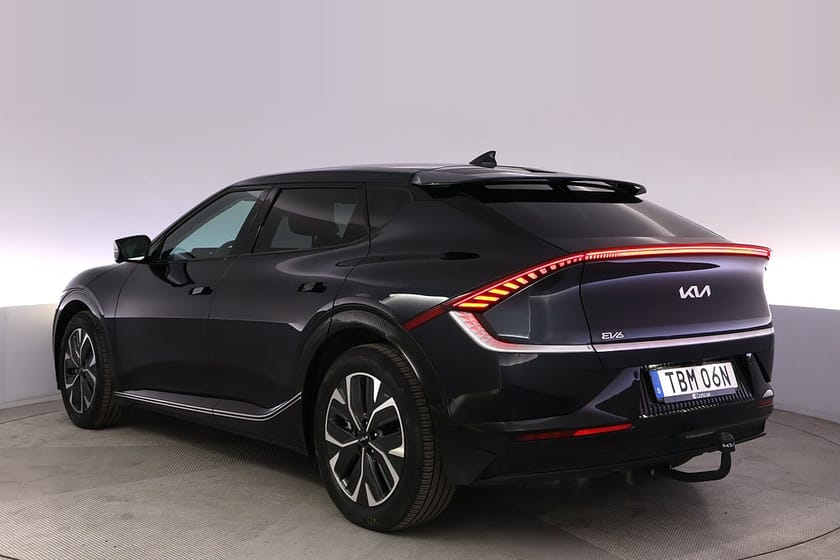 Bild 4 av Kia EV6 77.4 kWh Plus Läder AdapFart 360 Elstol BSM Drag