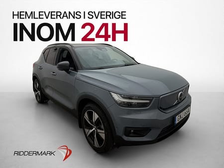Volvo XC40 Recharge Twin P8 AWD Pro VOC Pano H/K 360° Skinn Navi Drag Värm