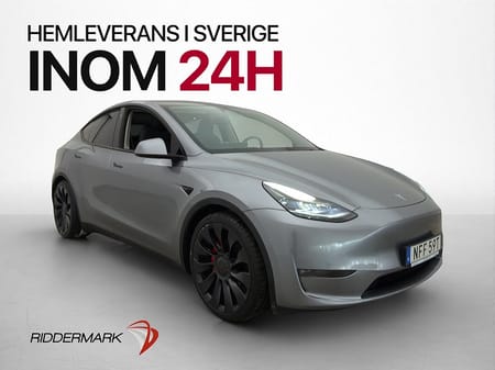 Tesla Model Y Performance AWD Pano Dragkrok AP MOMS