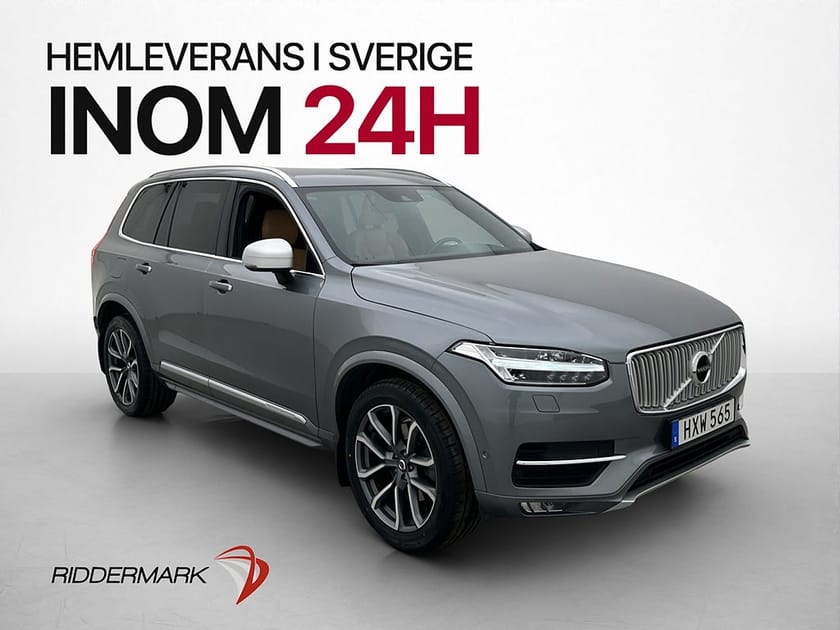 Bild 3 av Volvo XC90 Polestar D5 AWD Inscription 7-Sit Luft Skinn Drag