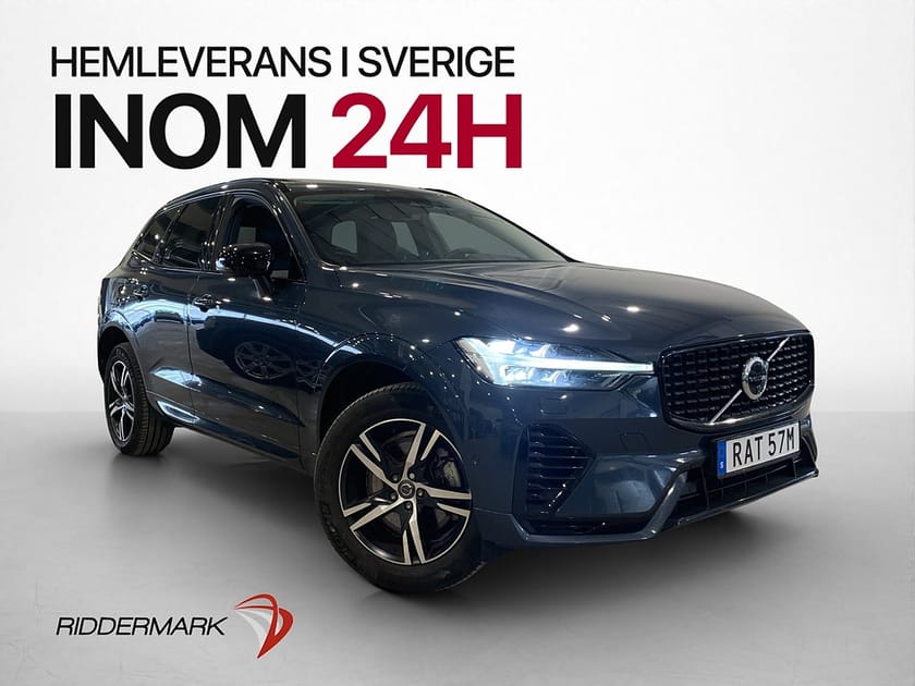 Bild 3 av Volvo XC60 T6 350hk AWD Plus Dark Pano H/K Värm Drag 360°