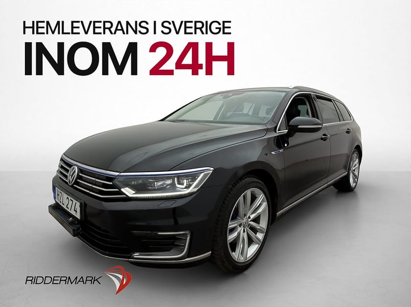 Bild 1 av Volkswagen Passat Variant GTE 1.4 TSI Värmare Cockpit Kamera Skinn