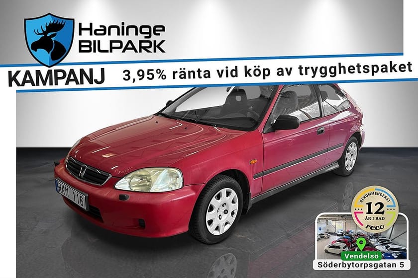 Bild 1 av Honda Civic 3-DR 1.4 SUPERDEAL 3.95% / LÅGMILAD