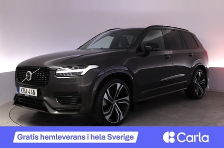 Volvo XC90 7 Säten 7-seater Recharge T8 AWD Ultimate Dark B&W Drag