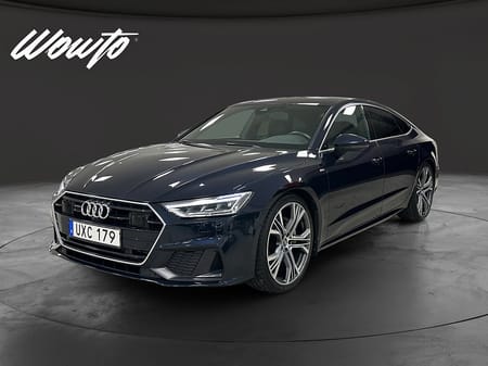 Audi A7 Sportback 45 TFSI quattro SB 245 hk / S-Line / B&O / Dragkrok