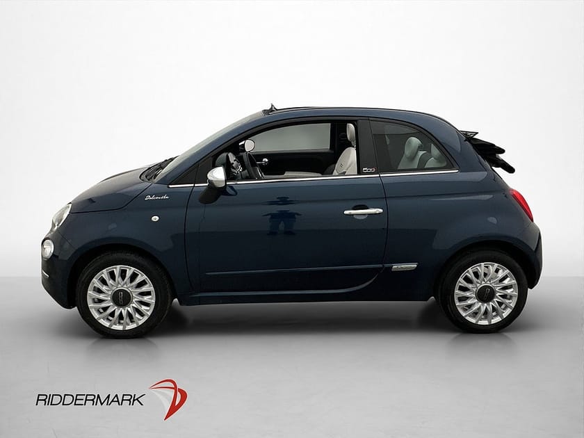 Bild 4 av Fiat 500C Hybrid 70hk Lounge P-sensor Bluetooth Farthållare