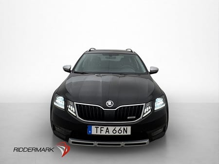 Škoda Octavia Scout Skoda 150hk 4x4 Värmare Cockpit Canton Drag