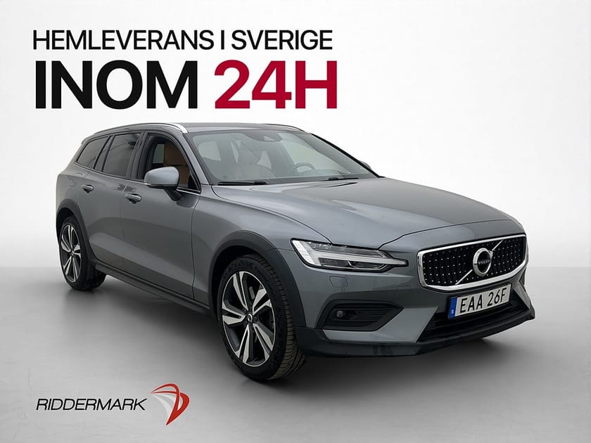 Bild 1 av Volvo V60 Cross Country D4 AWD Värmare Kamera HuD Skinn Navi