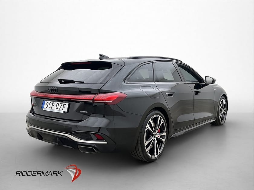 Bild 4 av Audi A5 Avant e-hybrid quattro Q S-Line Matrix Värmare Skinn 20"